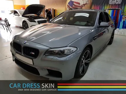 BMW F10 535i(M5) 에이버리 사틴실버메탈릭 전체래핑 / 인천 서구