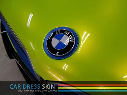 BMW i8 캔디옐로우형광 카스킨 X 카드레스스킨 / 인천 서구