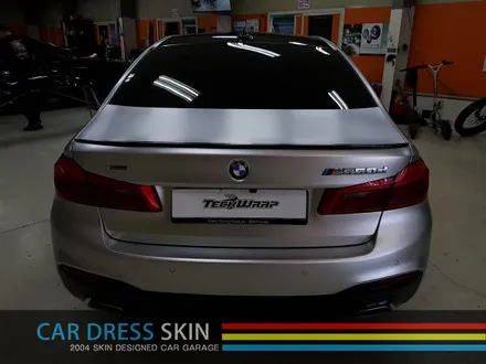 BMW G30 5시리즈 무광크롬랩핑+휠도색+캘리퍼 캔디도색 / 인천 서구