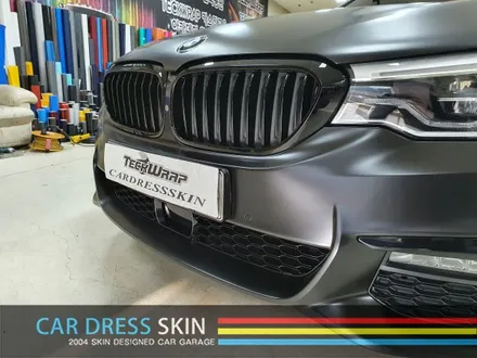 BMW 520d (G30) 사틴블랙 전체랩핑 / 인천 서구