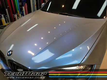 신형 BMW X5 고광택 블루카멜레온 전체랩핑 택랩(애저마야블루) + 포지드카본 포인트랩핑 / 인천 서구