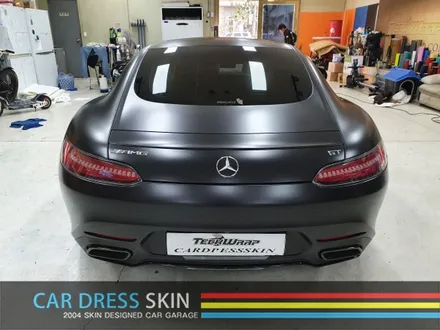 벤츠 AMG GT 사고차 완벽 복원! 판금작업으로 비용 Down 랩핑으로 컬러체인지◀ / 인천 서구