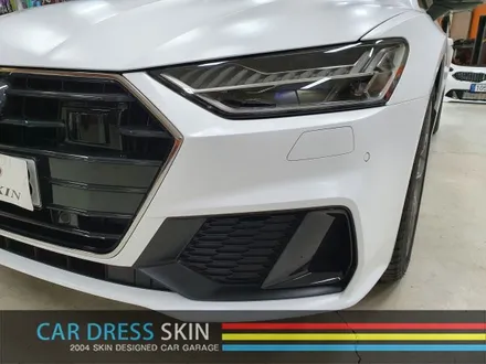 신형 Audi A7 무광,반무광 화이트 전체래핑 / 인천 서구