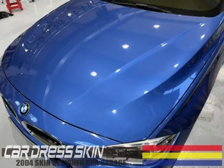 고급스러운 화이트펄 BMW 320d 전체카스킨 / 인천 서구