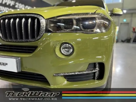 하이그로시 밀리터리 \'카키그린\' BMW X5 전체랩핑 / 인천 서구