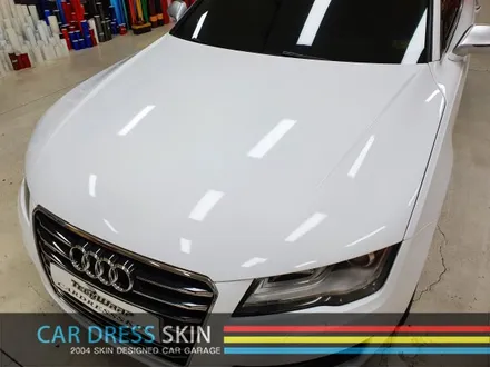 [인천자동차랩핑] Audi A7 유광화이트 전체랩핑 / 인천 서구