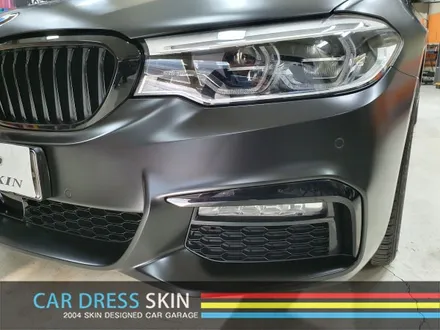 BMW 520d (G30) 사틴블랙 전체랩핑 / 인천 서구