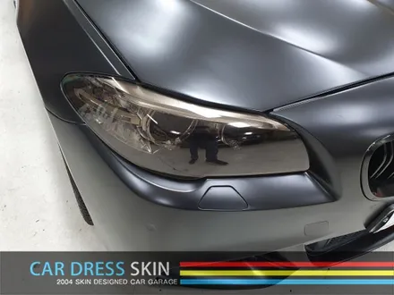 BMW F10 520d 사틴블랙(반무광블랙) 자동차랩핑 / 인천 서구