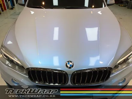 신형 BMW X5 고광택 블루카멜레온 전체랩핑 택랩(애저마야블루) + 포지드카본 포인트랩핑 / 인천 서구