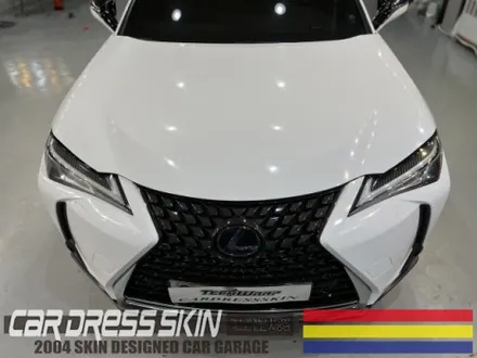 중고차 화이트랩핑 렉서스 UX250h Gloss White 랩핑 / 인천 서구