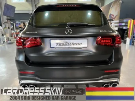 인천 벤츠 랩핑 GLC43AMG 무광(사틴)블랙 전체랩핑 / 인천 서구
