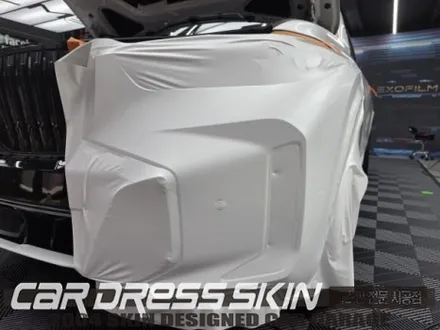 인천BMW X5 사틴화이트 전체랩핑과 블랙그릴의 완벽한 밸런스 / 인천 서구 가좌동