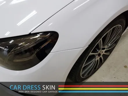 벤츠 E63AMG 블랙▶화이트 인천카스킨 카드레스스킨 / 인천 서구