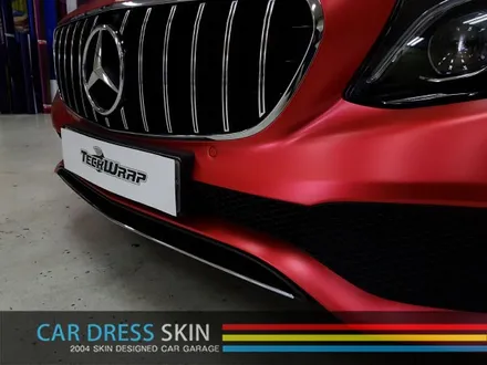 TeckWrap(택랩) 무광레드크롬 자동차래핑 X 벤츠 E클래스 / 인천 서구