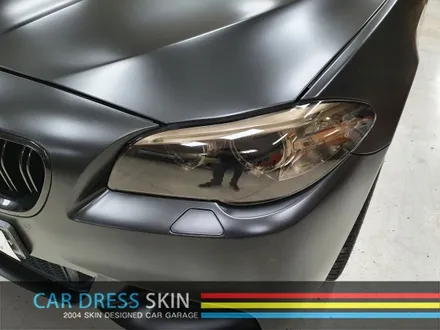 BMW F10 520d 사틴블랙(반무광블랙) 자동차랩핑 / 인천 서구