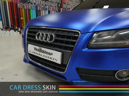 Audi A5 카브리올레 Avery 무광블루크롬 전체 래핑 / 인천 서구