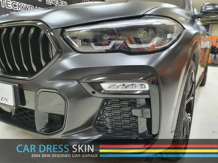 BMW X6 (G06) 무광/반무광 사틴블랙 전체카스킨 / 인천 서구