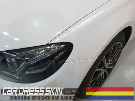 [인천자동차랩핑]벤츠 E300 다이아몬드화이트 전체래핑 / 인천 서구