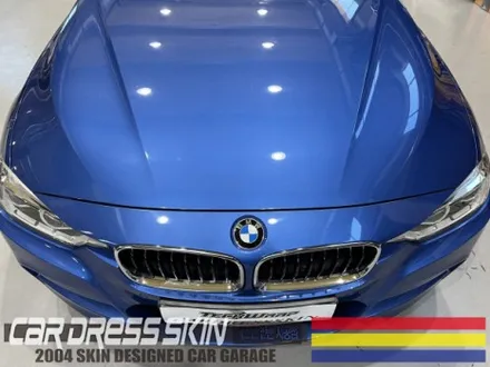 고급스러운 화이트펄 BMW 320d 전체카스킨 / 인천 서구