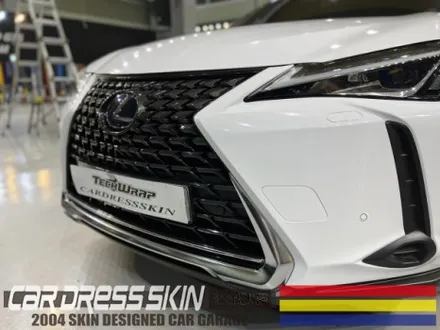 중고차 화이트랩핑 렉서스 UX250h Gloss White 랩핑 / 인천 서구