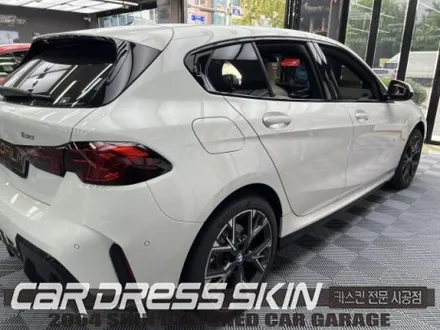 [인천랩핑]순정색상이 지겨워졌다면?BMW 120 하이그로시 \'고광택GT실버\' 전체랩핑 / 인천 서구 가좌동