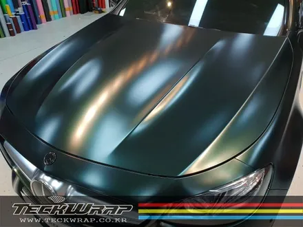 다크 한 무광그린블랙 벤츠 E63AMG 다크그린래핑 / 인천 서구