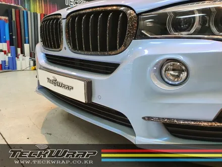 신형 BMW X5 고광택 블루카멜레온 전체랩핑 택랩(애저마야블루) + 포지드카본 포인트랩핑 / 인천 서구