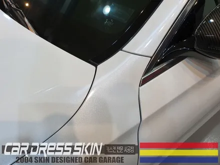 [인천자동차랩핑]벤츠 E300 다이아몬드화이트 전체래핑 / 인천 서구