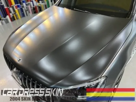 인천 벤츠 랩핑 GLC43AMG 무광(사틴)블랙 전체랩핑 / 인천 서구