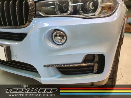 신형 BMW X5 고광택 블루카멜레온 전체랩핑 택랩(애저마야블루) + 포지드카본 포인트랩핑 / 인천 서구