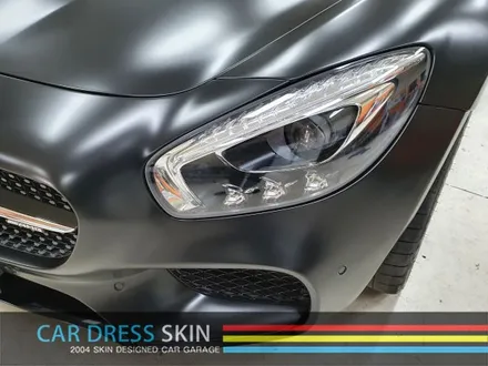 벤츠 AMG GT 사고차 완벽 복원! 판금작업으로 비용 Down 랩핑으로 컬러체인지◀ / 인천 서구