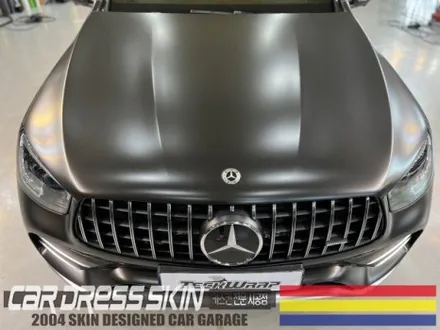 인천 벤츠 랩핑 GLC43AMG 무광(사틴)블랙 전체랩핑 / 인천 서구