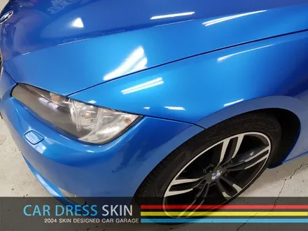 BMW 328i (E90) 컨버터블 브라이트블루메탈릭 랩핑 / 인천 서구