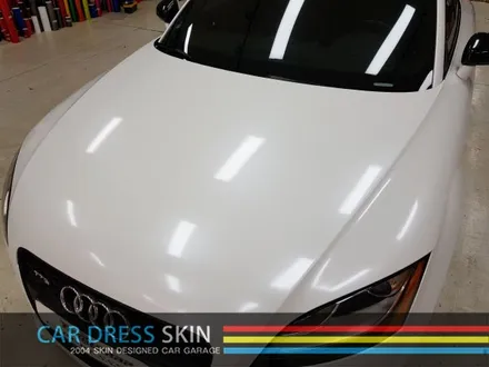 왕 펄 랩핑 Avery 다이아몬드 화이트 전체랩핑 X Audi TTS / 인천 서구
