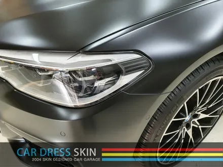 BMW 520d (G30) 사틴블랙 전체랩핑 / 인천 서구