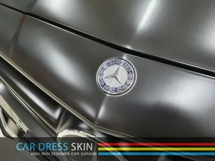 벤츠 W218 CLS63AMG 화이트▶반무광블랙(사틴블랙) 전체랩핑 / 인천 서구