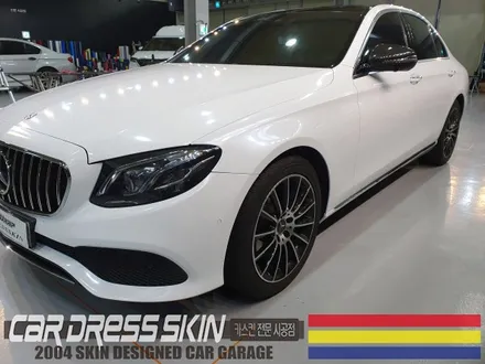 [인천자동차랩핑]벤츠 E300 다이아몬드화이트 전체래핑 / 인천 서구