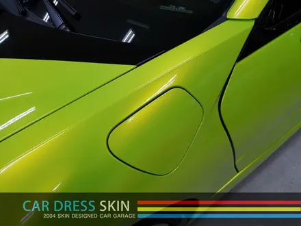 BMW i8 캔디옐로우형광 카스킨 X 카드레스스킨 / 인천 서구