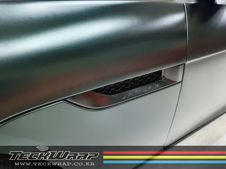 재규어 F타입 무광그린 래핑 X Teckwrap 블랙실크그린 / 인천 서구