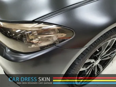 BMW F10 520d 사틴블랙(반무광블랙) 자동차랩핑 / 인천 서구