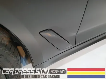 BMW G30 사틴블랙 랩핑 + 라이트필름 인천 자동차래핑 / 인천 서구