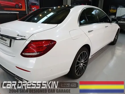 [인천자동차랩핑]벤츠 E300 다이아몬드화이트 전체래핑 / 인천 서구