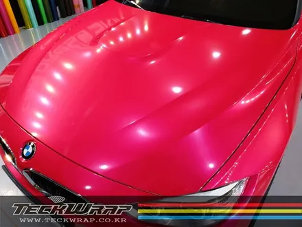 BMW M4 컨버터블 캔디핑크 핑크+레드의 화려한 조합 랩핑 / 인천 서구