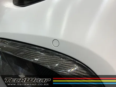 기존 랩핑제거후 벤츠 E63AMG 반무광화이트 전체랩핑재시공 \
