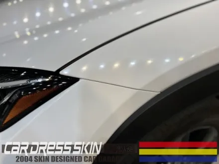 중고차 화이트랩핑 렉서스 UX250h Gloss White 랩핑 / 인천 서구
