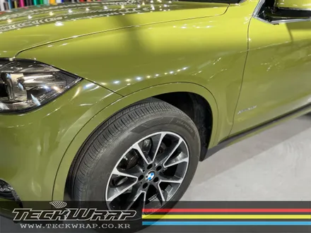 하이그로시 밀리터리 \'카키그린\' BMW X5 전체랩핑 / 인천 서구