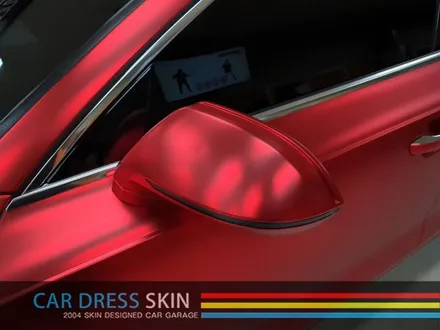 택랩 무광레드크롬 Audi A7 자동차 래핑 무광랩핑 크롬랩핑 / 인천 서구