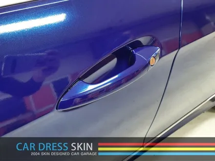 벤츠 E300 블루색 랩핑 X 에이버리 마그네틱버스트 / 인천 서구