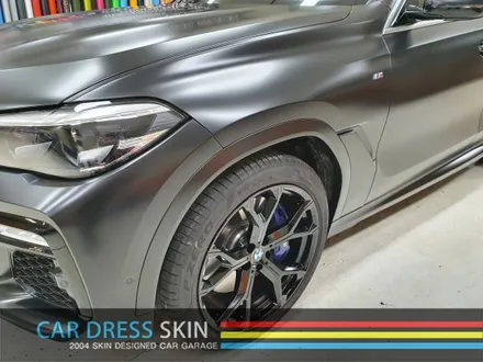 BMW X6 (G06) 무광/반무광 사틴블랙 전체카스킨 / 인천 서구