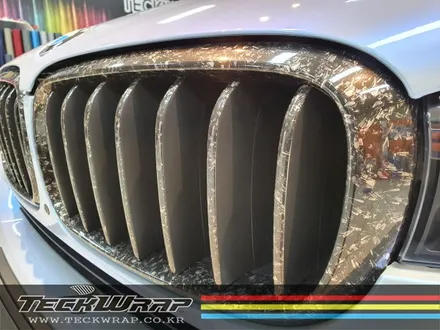 신형 BMW X5 고광택 블루카멜레온 전체랩핑 택랩(애저마야블루) + 포지드카본 포인트랩핑 / 인천 서구